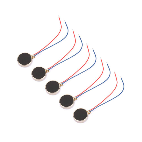 5x DC 3V 80mA Vibrations-Mikromotor 10x2mm