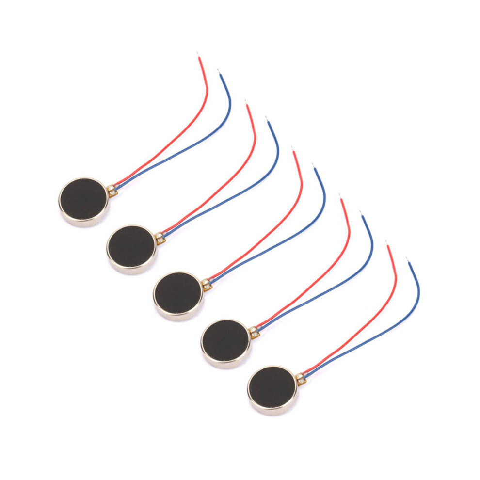 5Pcs Dc 3V 80Ma Vibrating Micro Motor 10X2mm 11000Rpm 323163207414