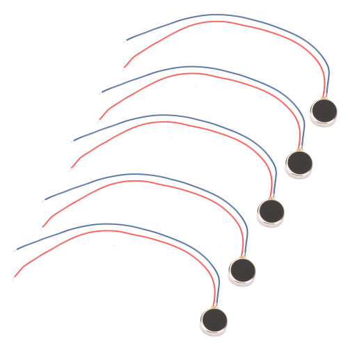 5x DC 3V 80mA 10x2mm Vibrations-Mikromotor