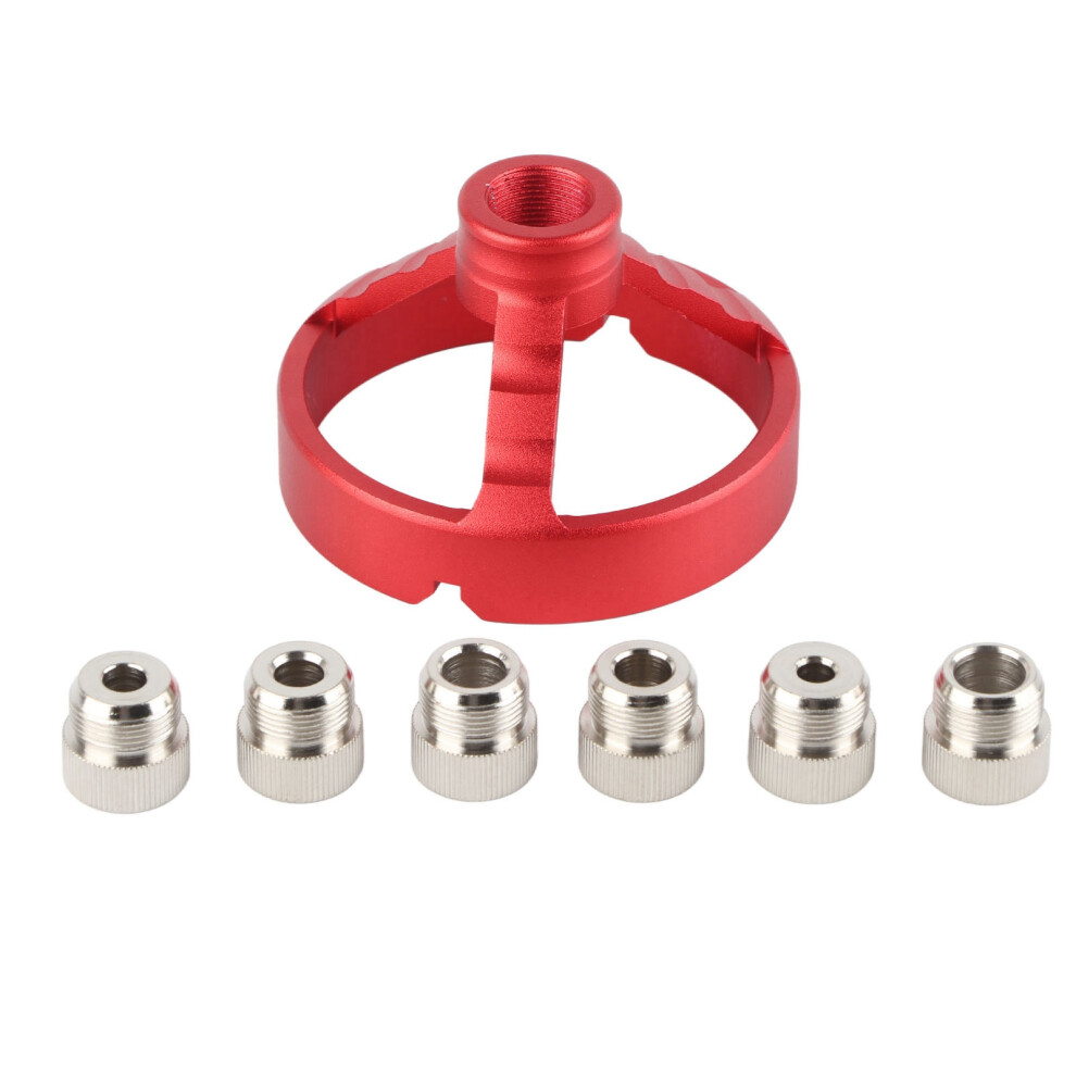 5-10Mm Woodworking Drill Punch Guide Vertical Fixture Red 323163207872