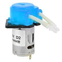 D-2 Peristaltikpumpe 2x4mm DC 24V für Labor (Blau)