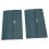 2x ABS Deckenmontageplatte 15x8mm 3