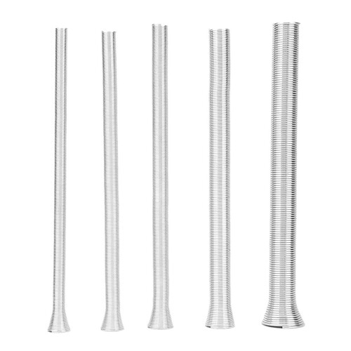5x 21cm Super Elastic Steel Spring Bender for PVC Wire