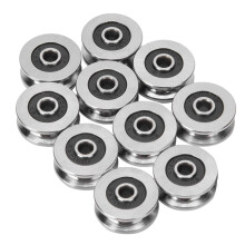 10x TV0418 V-Groove Track Roller Bearing 4x18x8mm