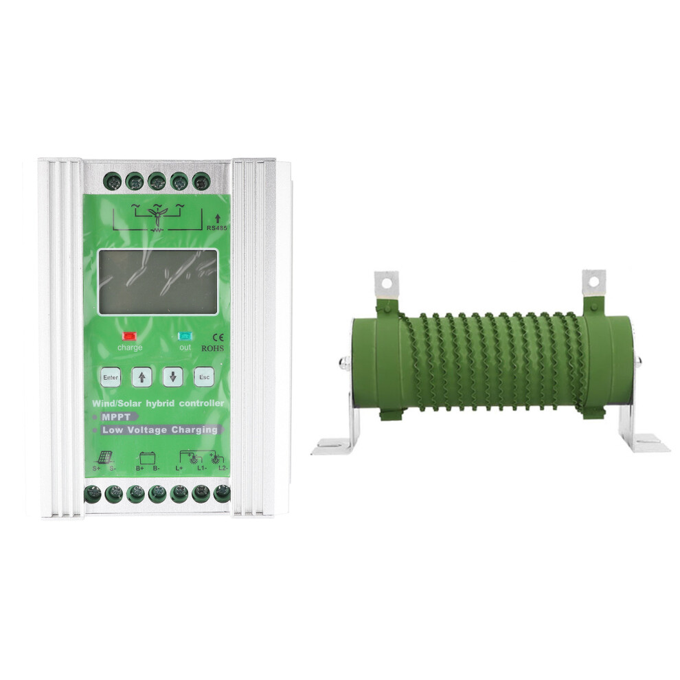 Lcd Wind Solar Hybrid Mppt 12/24V 600W Wind 300W Solar 323163212081