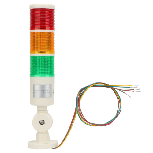 Rot/Grün/Orange CNC-LED-Warnlicht 24VDC mit Summer