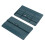 2x ABS Deckenmontageplatte 15x8mm 2