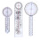 3x Winkelmesser 6/8/10 Zoll Medizinisch Spinal Goniometer 2