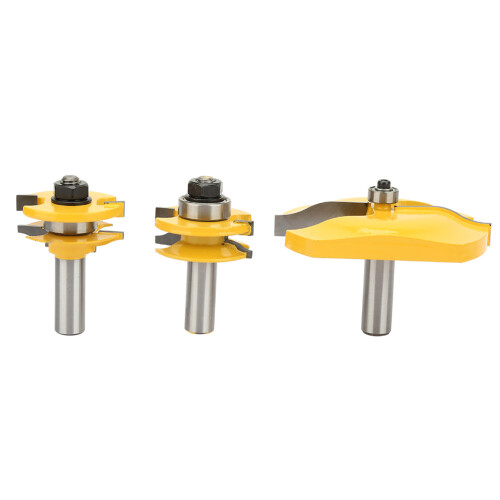 3x 1/2" Ogee Router-Fräser Set