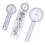 3x Winkelmesser 6/8/10 Zoll Medizinisch Spinal Goniometer 4
