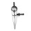 45# Stahl Zirkel-Teiler-Messschieber 75mm gehärtet 4