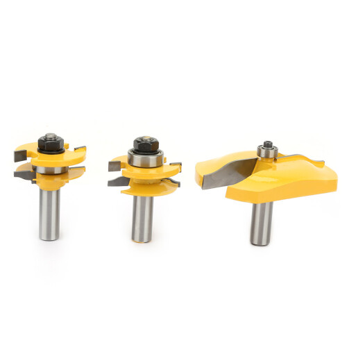 3x 1/2" Ogee Router-Fräser Set 1