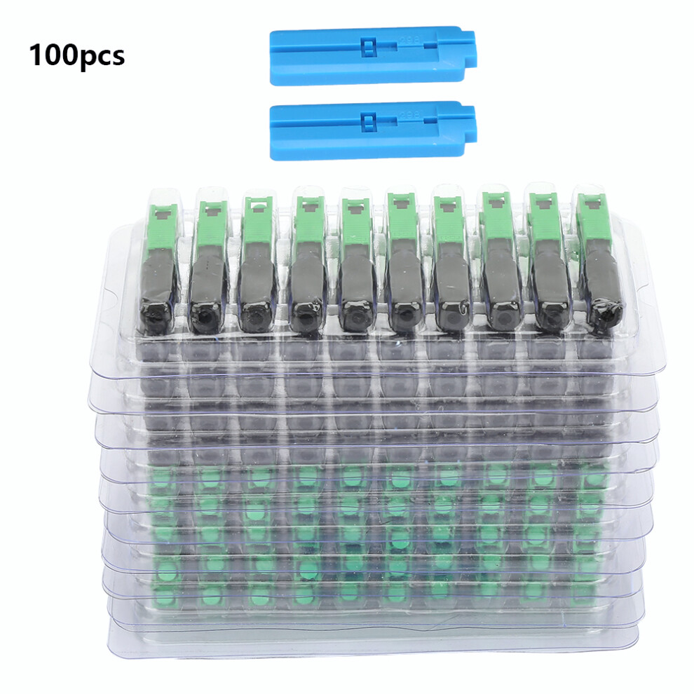 100Pcs Sc/Apc Fiber Connector Adapter For Ftth 323163205588