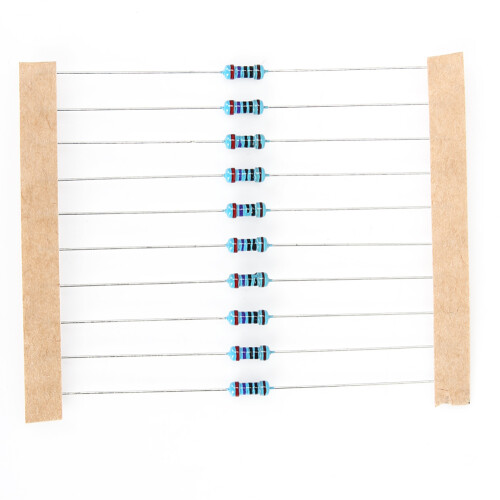 10-1MΩ 1/4W 1% Metallfilmwiderstand-Sortiment 2