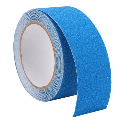 Quartz Sand Non Slip Floor Tape 5m Blue