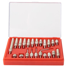22x Edelstahl-Messzeigerpunkte 0,01mm Präzision Set