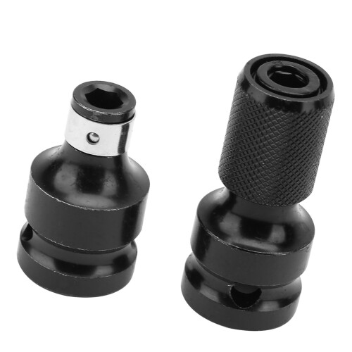 2x 1/2-1/4 Hex Telescopic Socket Adapter 2