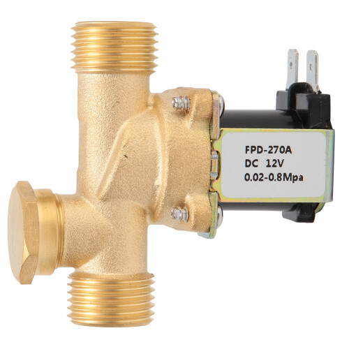 G1/2" Messing-Solenoidventil NC DC12V 1