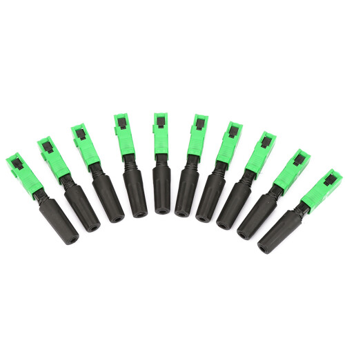 100x SC/APC Fasersteckverbinder-Adapter für FTTH 1