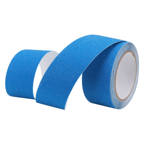 Quartz Sand Non Slip Floor Tape 5m Blue 1