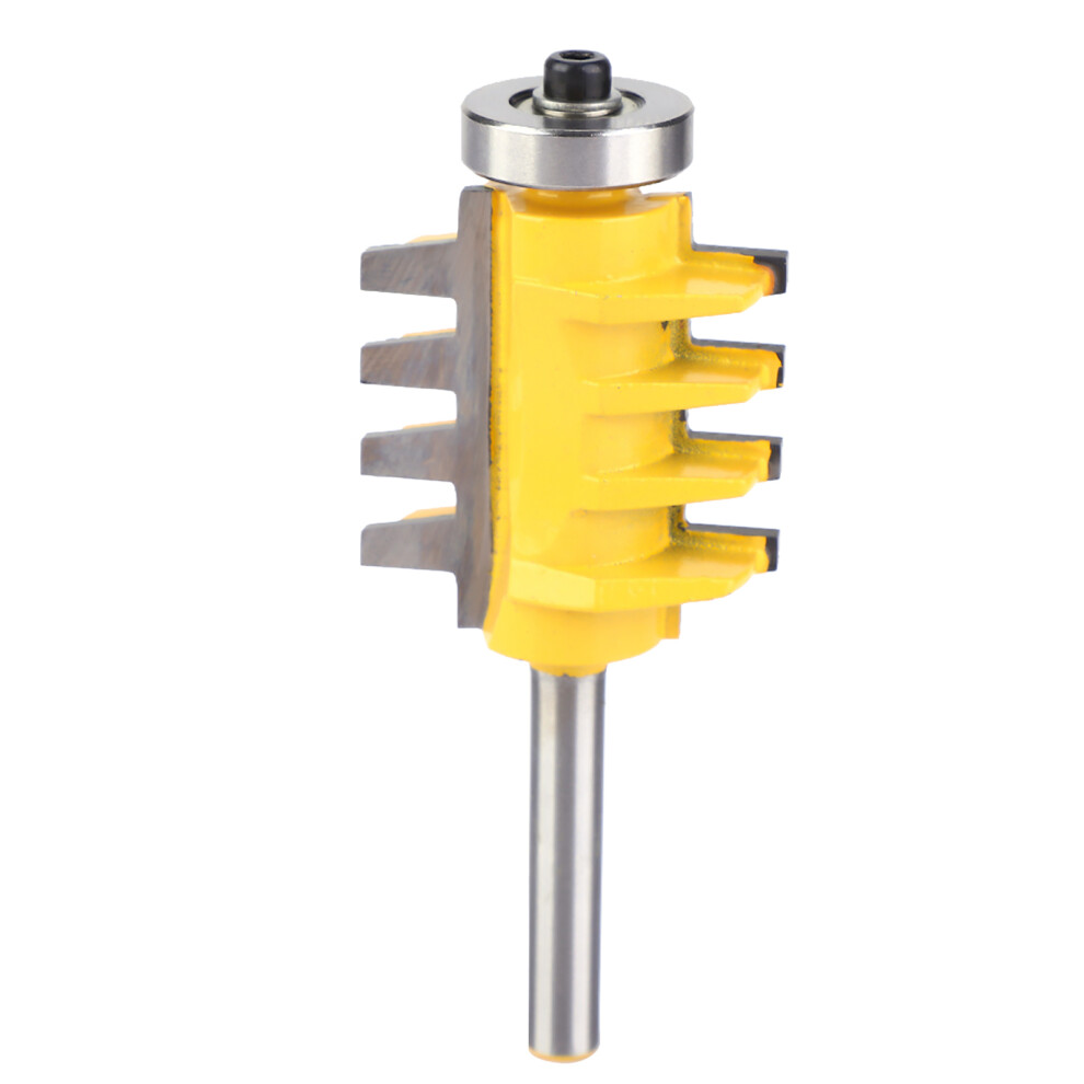 1/4" Shank Router Bit Finger Joint Tenon Woodworking Milling Cutter 323163215082