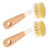1Set Spülbürste Sisal 2Stück 3