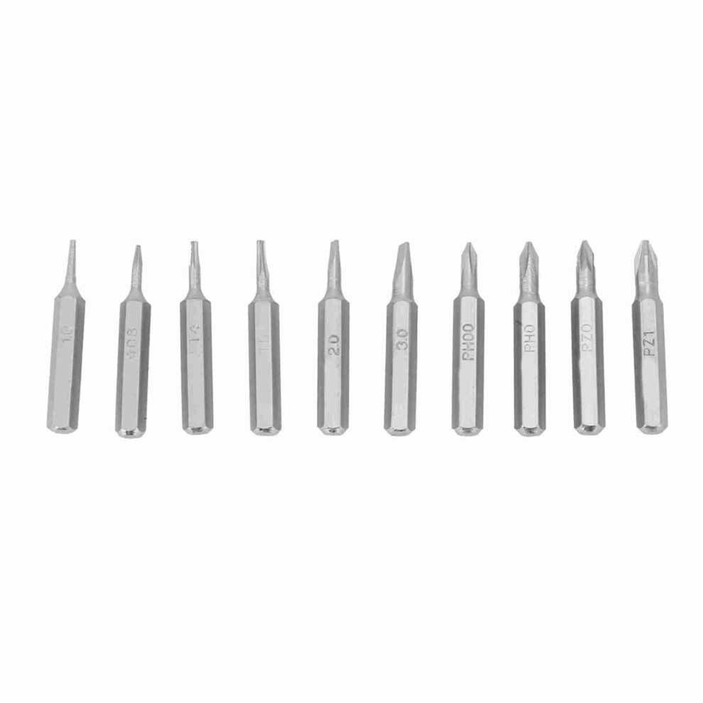 10Pcs 4Mm Shank Screwdriver Bits Set Ph00 Ph0 Z1 Z0 3.0 2.0 1.0 T5 T4 323163206189