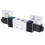 4V320-10 3/8" Einlass 1/4" Auslass Magnetventil 2P 5-Polig DC24V 2