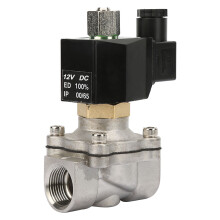 2S-200-20 G3/4" Solenoidventil Edelstahl DC12V normal offen