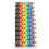 100x Digital Kabelnummernröhrchen 4mm² 1
