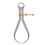 Boomerang Leg Outside Spring Caliper Copper Fitting 190mm 1
