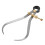 Boomerang Leg Outside Spring Caliper Copper Fitting 190mm 4