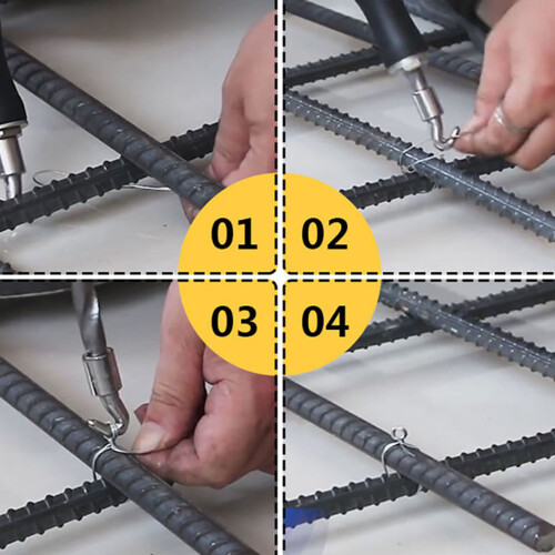 Semi Automatic Rebar Tying Hook for Construction 1
