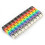 100x Digital Kabelnummernröhrchen 4mm² 2