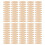 100pcs Wood Joining Biscuits Wood Board Docking Tool 0# 5