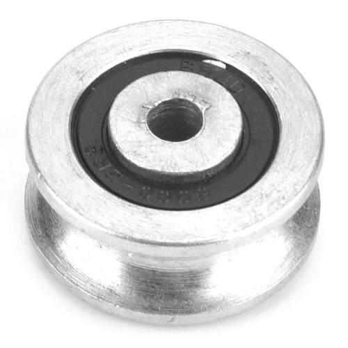 Hochfeste Lagerrolle mit Drahtseilführung 32mm