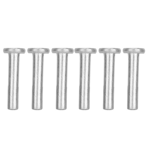 100x M4 Aluminium-Nietmuttern flach M4*20 2