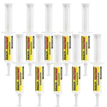 (10pcs)Cockroach Gel Bait Roach Pest Killer With Plunger Tip For Floor Kitchen Non-toxic