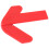 Rotes ABS-Zentrierwerkzeug (Kreis) 5