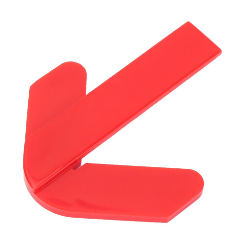 Rotes ABS-Zentrierwerkzeug (Kreis) 1