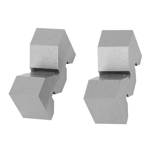 2x Präzisions-Kohlenstahl-V-Block M Typ 50mm