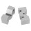 2x Präzisions-Kohlenstahl-V-Block M Typ 50mm 2