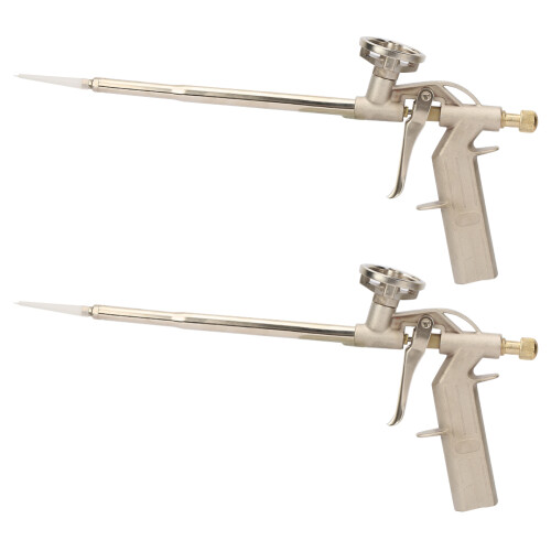 2PC Aluminium-Schaumstoffpistole Dichtungsverteiler