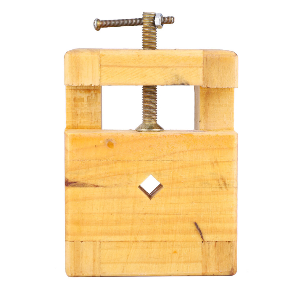 Wooden Mini Flat Pliers Diy Vise Stamp Clamp Large 323163233048