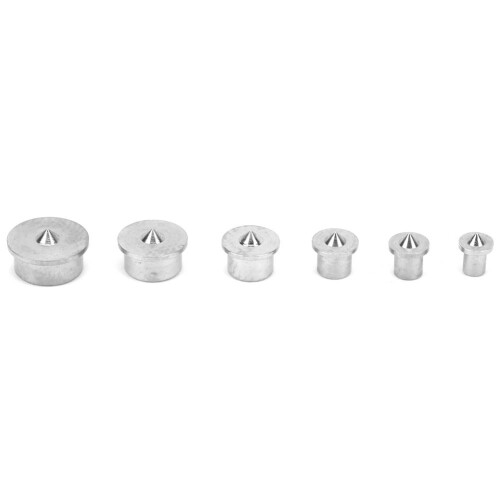 6pcs Dowel Tenon Center Points Pin Woodworking 4-12mm