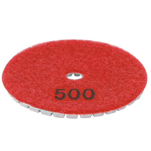 3" Runder Diamantpolierscheibe 500# Granit Marmor 1