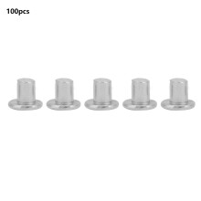 100 Stk M2.5*3/4/5mm Senkkopf-Aluminiumnieten (M2.5*3)