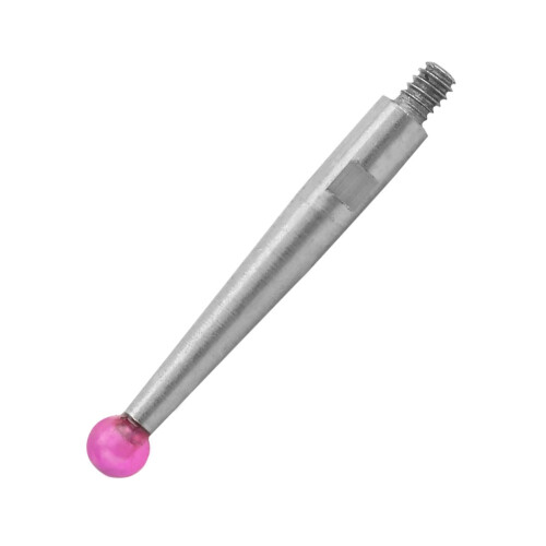 Dial-Prüfzeiger mit Rubin-Spitze 2mm Kugel 1