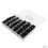 625 Stk. schwarze Nylon-Kabelschellen 5/6/9/12/19/30mm 4
