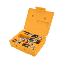 14-teilig Bohrkopf-Set F1-12 mit 50mm Bohrer und 12mm Bohrstange